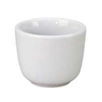 Thumbnail image #1 for Vertex China Argyle CTC-45-P Chinese Tea Cup, 4-1/2 oz, No Handle, Porcelain, Bright White Case of 3 Dozen