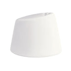 Thumbnail image #1 for G.E.T. Corona, Elegance PA1101929812 Porcelain Salt Shaker, 2-1/2 oz., 2-5/8"H, Rolled Edge, Bright White 1 Dozen