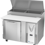 Thumbnail image #1 for Victory Refrigeration VPP46HC 46-1/8" One-Door Self-Contained Pizza Prep Table with Stainless Steel Front & Sides