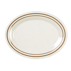 Thumbnail image #1 for Thunder Group Arcadia AD222AA Oval Melamine Platter, 12 x 9 in, 24 oz Case of 3 Dozen