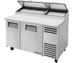 Thumbnail image #10 for True 60-1/4-Inch 2-Section Pizza Prep Table with Self-Contained Side-Mounted Refrigeration