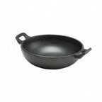 Thumbnail image #1 for Steelite International Genware London, GW Cast Iron GWC175 Cast Iron Wok, 27 oz, 8.75 x 6.75 x 2.5 in