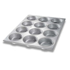 Thumbnail image #1 for Chicago Metallic Bakeware 44215 12-Cup Mini-Cake Pan, 4-1/4" Diameter, Coated Aluminized Steel Case of 6