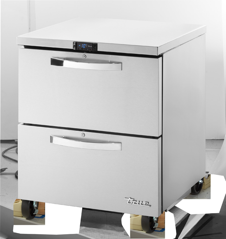 Product image #5 for True SPEC SERIES One-Section Undercounter Freezer with 2 Drawers, Stainless Steel Top, -10°F
