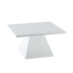 Thumbnail image #1 for Cal-Mil 1917-2-15 Square Acrylic Pedestal Riser, White, 14-1/2"W x 14-1/2"D x 8"H