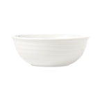 Thumbnail image #1 for Libbey Galileo 999001760 Porcelain Embossed Footed Cereal Bowl, 15 oz, 5-1/2" Diameter