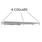 Thumbnail image #1 for Tarrison Products Ltd. TS-S2460C6C Chrome 6-Collar Shelf, 60 x 24 in, for AC2460-12C and AC2460-35C