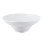 Thumbnail image #1 for CAC China RCN Specialty Items RCN-408 Porcelain Mediterranean Salad Bowl, 36 oz, Round, 8-1/4" Diameter x 3"H 1 Dozen