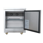 Thumbnail image #2 for Dukers Appliance Co., USA Ltd. DUC29F . Undercounter Reach-In Freezer, 1 Section, Solid Door, Stainless Steel, Bottom-Mount