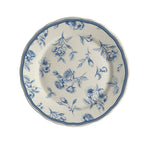Thumbnail image #1 for Steelite International HL Ivory HL54463884 Round China Plate, 9", Carolyn Marisa Blue, Scalloped Edge Case of 2 Dozen