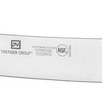 Thumbnail image #1 for Thunder Group SLKF414WT Cimeter Steak Knife, 9-1/2-Inch German Steel Blade, White Polypropylene Handle Case of 6