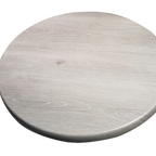 Thumbnail image #1 for ATSMFG ATS AT&S-ATO48-212 MFG Round Laminate Table Top, 47.2" Diameter, 1-3/8" Drop Edge, Gloss Grey Oak