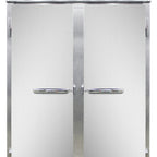Thumbnail image #1 for Continental Refrigerator 2RSNSA Two-Section Reach-In Refrigerator, Solid Full-Height Hinged Doors, Stainless Steel Exterior, Self-Contained