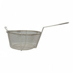 Thumbnail image #1 for Libertyware FB115RD Round Fryer Basket, 11-1/2" Diameter x 5"H, Nickel-Plated Steel, with Hanging Hook Case of 12