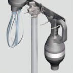 Thumbnail image #1 for SIRMAN USA IB2280122 Wall Support for Handheld Mixer Body, Shafts & Whip
