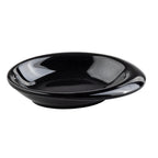 Thumbnail image #1 for TableCraft Products 10314BK Mini Oval Melamine Bowl, 1-1/2 oz, 4" x 2-7/8" x 7/8", Black Case of 24