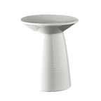 Thumbnail image #1 for Steelite Rene Ozorio, P. Liebrandt 6327P459 Round Porcelain Buffet Riser, White, 2.75" x 3.25" Case of 3 Dozen