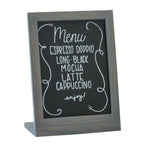 Thumbnail image #2 for Cal-Mil Ashwood 3818-811-83 Oak Wood Chalkboard, Gray Wash, 8"W x 11"H Writing Surface Case of 6