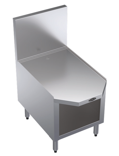 Product image #5 for Krowne Royal Series Underbar Frozen Drink Machine Stand, 18 Inch Wide x 29 Inch Deep, Stainless Steel