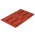 Thumbnail image #1 for JB Prince M513 H Financier Mold, Silicone, Flexible, Non-Stick, 7-Cavity