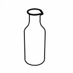 Thumbnail image #1 for G.E.T. Frilich 3147261 . . Glass Replacement Carafe, 1.3 qt (1.2 L), Clear, Without Lid