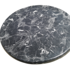Thumbnail image #1 for ATSMFG ATS AT&S-ATO48-202 MFG Round Laminate Table Top, 47.2" Diameter, 1-3/8" Drop Edge, Gloss Alcantara Black Finish
