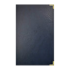 Thumbnail image #1 for Risch Harley HARST-6V 8.5X14 Padded Faux-Leather Booklet Menu Cover, 6-View, 8-1/2 x 14 in Case of 25