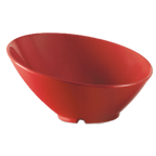 Thumbnail image #1 for G.E.T. GET B-788-CR . . Melamine Bowl, 16 oz, Cranberry, 8" Diameter x 3-1/4"H Case of 6