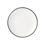 Thumbnail image #1 for Libbey Porcelana Linea 114240 Coupe Plate, 6-1/2 in, Porcelain, Black, Round