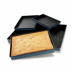 Thumbnail image #1 for Matfer Bourgeat Exopan 331311 Rectangular Sponge Cake Pan, Steel, Nonstick, 11-7/8" x 7-7/8" x 1-3/8"