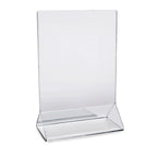 Thumbnail image #1 for New Star Foodservice Inc. 22964 Table Number Card Holder, 4" x 8", Clear Acrylic Case of 72 Dozen
