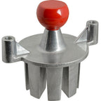 Thumbnail image #1 for AllPoints Foodservice Parts & Supplies 11108 8-Section Fruit & Vegetable Tool Head with Knob