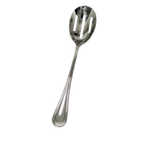 Thumbnail image #1 for 1880 Hospitality Update International™ RE-118 ™ Slotted Banquet Spoon, 11-1/4", Heavy-Duty 18/8 Stainless Steel Case of 12 Dozen