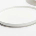 Thumbnail image #1 for Kadra Kitchenware Vikko VK-00484 Round White Bone China Plate, 6-1/2" Case of 12