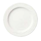 Thumbnail image #1 for Libbey Elan 905437877 Porcelain Plate, 9-1/8 in, Round, Medium Rim, Flat Edge