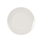 Thumbnail image #1 for Tuxton China Columbia WEA-106 Ceramic Round Plate, 10-3/4 in., Eggshell 1 Dozen