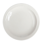 Thumbnail image #1 for Steelite International Homer, Undecorated HL21300 China Plate, 7-1/4", Round, Narrow Rim Case of 3 Dozen