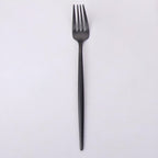 Thumbnail image #1 for Kadra Kitchenware Vikko Dine VF-SF10-VB Salad Fork, 7", Brushed Black, 18/10 Stainless Steel Case of 12
