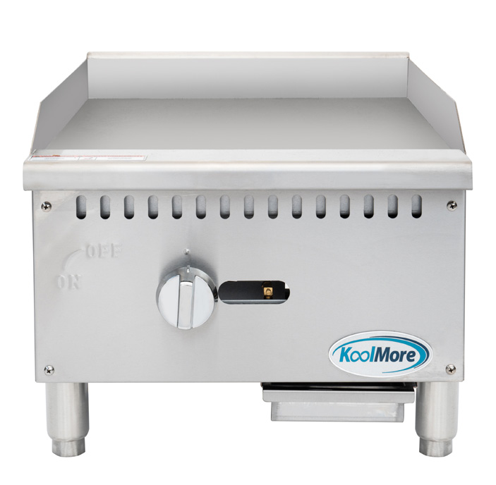 Product image #5 for KoolMore 18-Inch Countertop Natural Gas Commercial Griddle