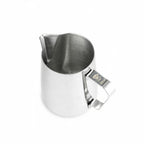 Thumbnail image #2 for Espresso Parts Barista Basics EP_PITCHER12 12 oz 18/8 Stainless Steel Frothing Pitcher with Double Reinforced Handle