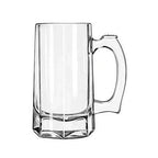 Thumbnail image #1 for Libbey Beer Mug 5206 Stein, 12 oz., with Handle, Clear Glass