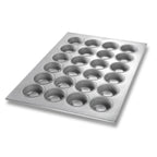 Thumbnail image #1 for Chicago Metallic Bakeware 43395 24-Cup Coated Aluminized Steel Mary Ann/Strawberry Shortcake Pan Case of 6