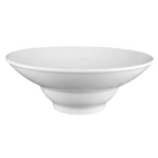 Thumbnail image #1 for Vertex China Ventana AV-T26 Footed Rolled-Edge Pasta Bowl, 11.5 oz, 10 in, Round, Bright White Glossy China 1 Dozen