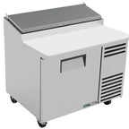 Thumbnail image #10 for True Mfg. - General Foodservice TPP-AT-44-HC 44-3/4-Inch 1-Door Pizza Prep Table with 6-Pan Rail and Cutting Board