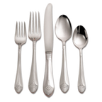 Thumbnail image #2 for 1880 Hospitality New York by Oneida® V131SDEF Silver-Plated Soup/Dessert Spoon, 7-1/4", Oval Bowl, Sculpted Handle Tip Pack of 1 Dozen