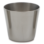 Thumbnail image #1 for JB Prince M184 B Round Timbale Mold, 4-1/4 oz., 2-3/8" Diameter x 2-1/4"H, Uncoated 18/10 Stainless Steel