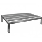 Thumbnail image #1 for GSW USA RA-4824 Aluminum Dunnage Rack, 48"L x 24"W x 8"H, 1,000 lb. Capacity Case of 8