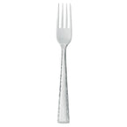Thumbnail image #1 for Libbey Conde 926 027 Dinner Fork, 8-7/8", Hammered Finish Handle, 18/8 Stainless Steel, Heavy Weight