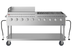 Thumbnail image #6 for 72-Inch Commercial Outdoor Propane Gas Grill/Charbroiler with 36-Inch Griddle and 10 Burners