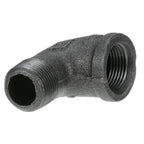 Thumbnail image #1 for AllPoints Foodservice Parts & Supplies 262503 90° Black Gas Elbow, 3/4" Male x 3/4" Female